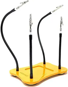Kuinayouyi Third Hand Soldering Iron Stand Clamp Helping Hands Clip Tool PCB Holder Electrical Circuits Hobby Kuinayouyi Third Hand Soldering Iron Stand Clamp Helping Hands Clip Tool PCB Holder Electrical Circuits Hobby