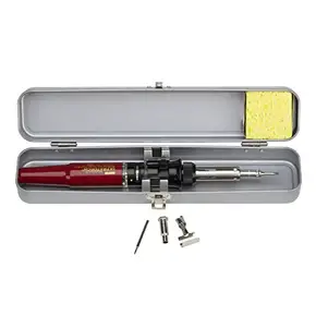 Portable Gas Soldering Iron 3In1 Kit Butane Ignite Welding Torch Tool with Case