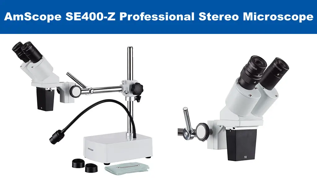 AmScope SE400-Z Professional Stereo Microscope
